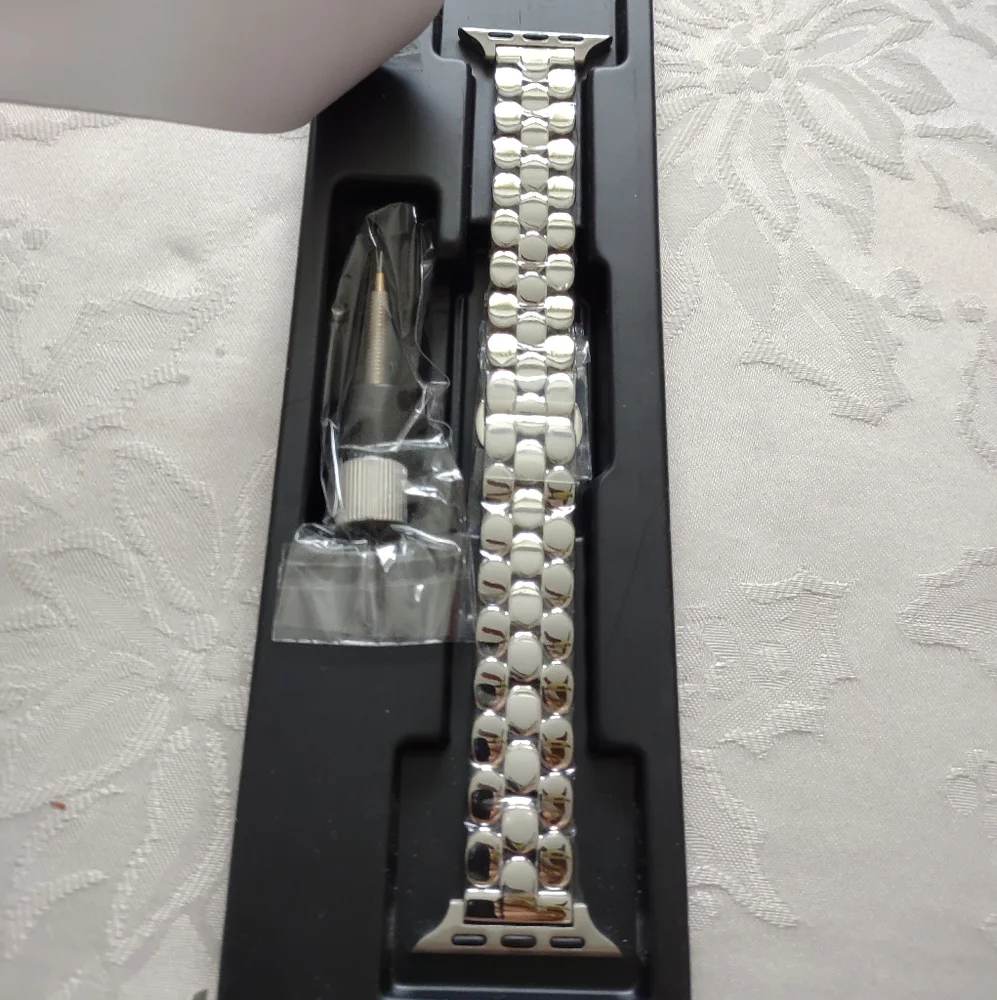 New 🎀 Stainless Steel silver watch band Memori Planet
